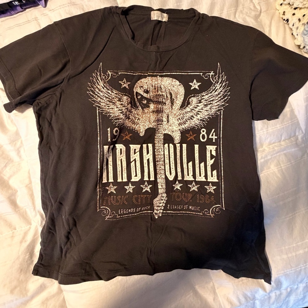 Altar'd State Black Graphic Tee